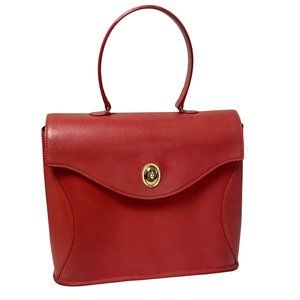 Christian Dior Vintage Red Handbag